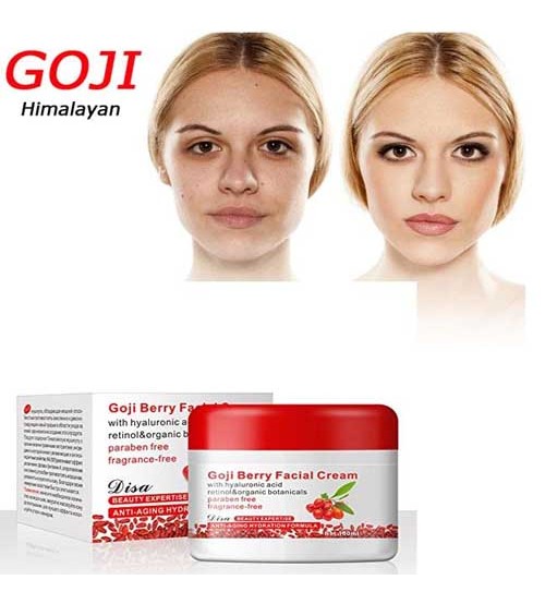 Goji Berry Facial Cream Skin Care Accessories Portable Home Health Cream 100g